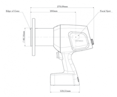 Ezray Air - Dimensiones Vista Lateral